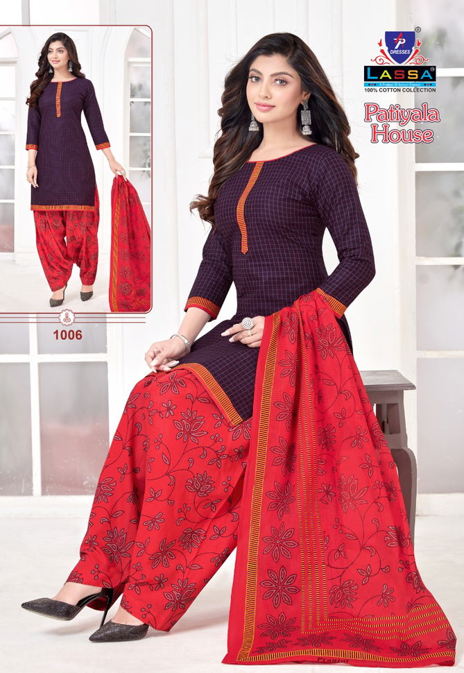 ARIHANT LASSA PATIYALA HOUSE Printed Pure Cotton Daily Wear Dress Material Collection